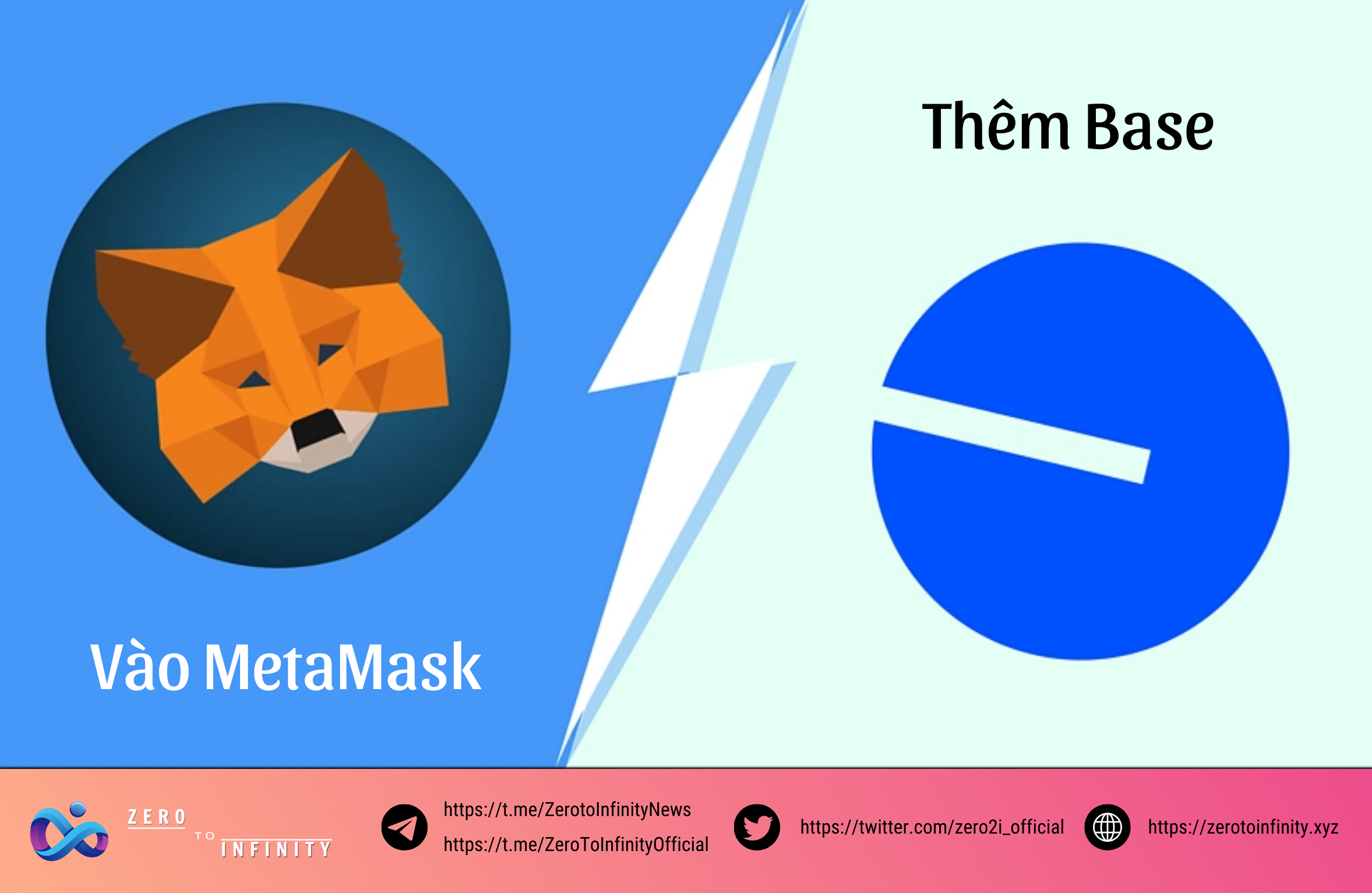 Thêm mạng Base vào MetaMask Wallet