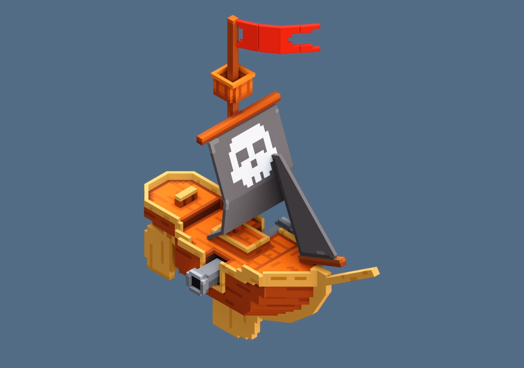 Hướng dẫn chế tạo và chi tiết về thuộc tính của tàu Pirate's Sloop trong tựa game Pirate Nation