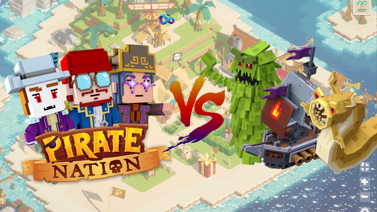 Phiêu lưu cùng Pirate Nation: Săn quái khủng nhận quà to