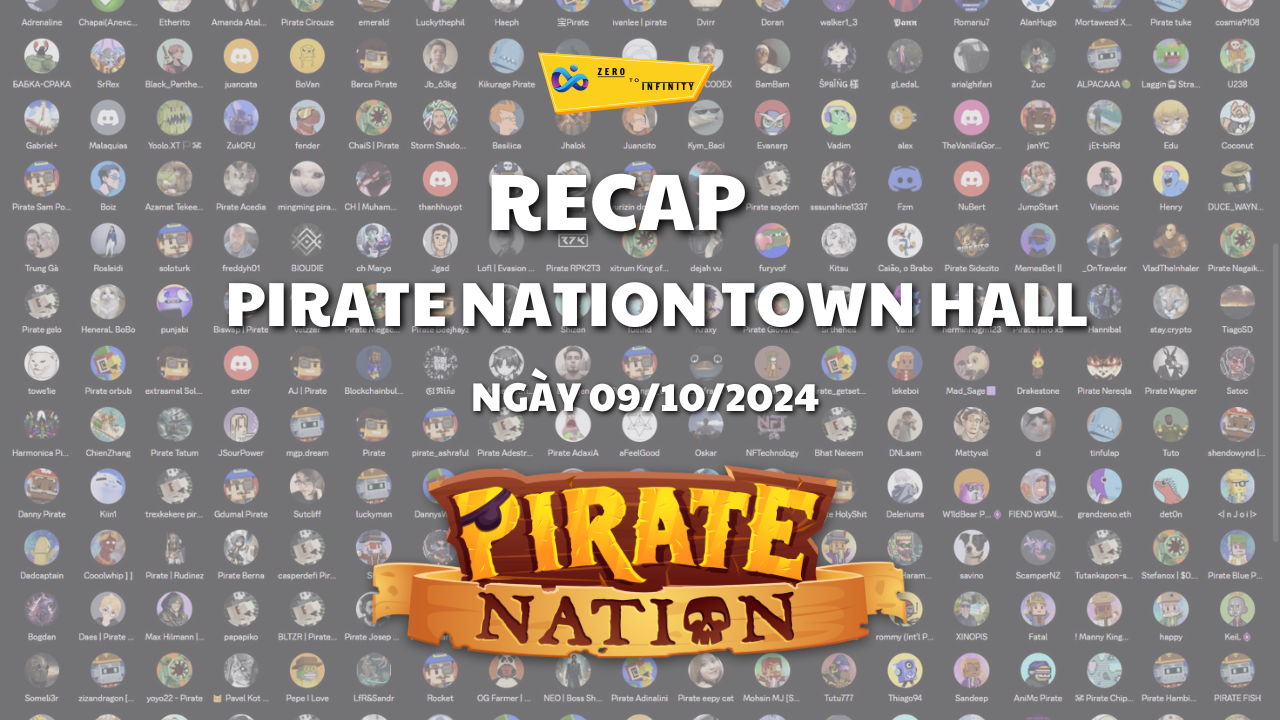 Tóm Tắt Pirate Nation Town Hall ngày 09/10/2024