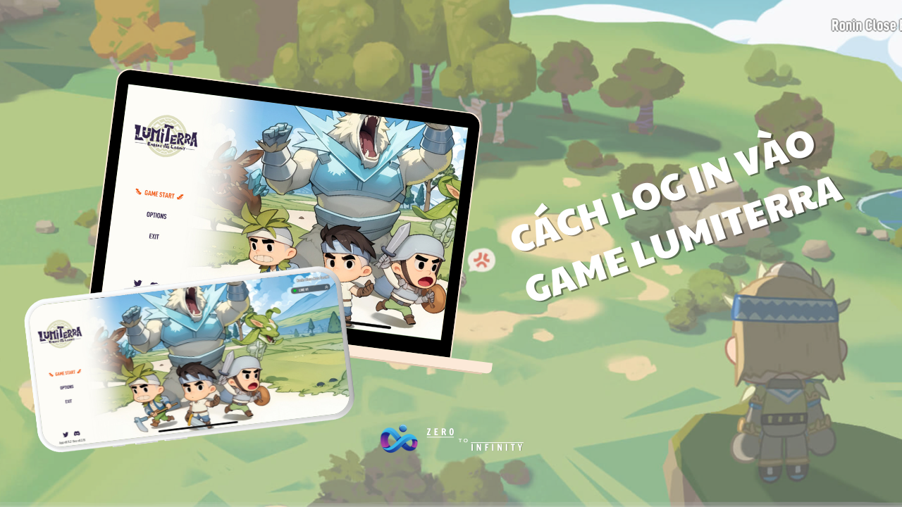 Hướng dẫn Log in vào Game Lumiterra